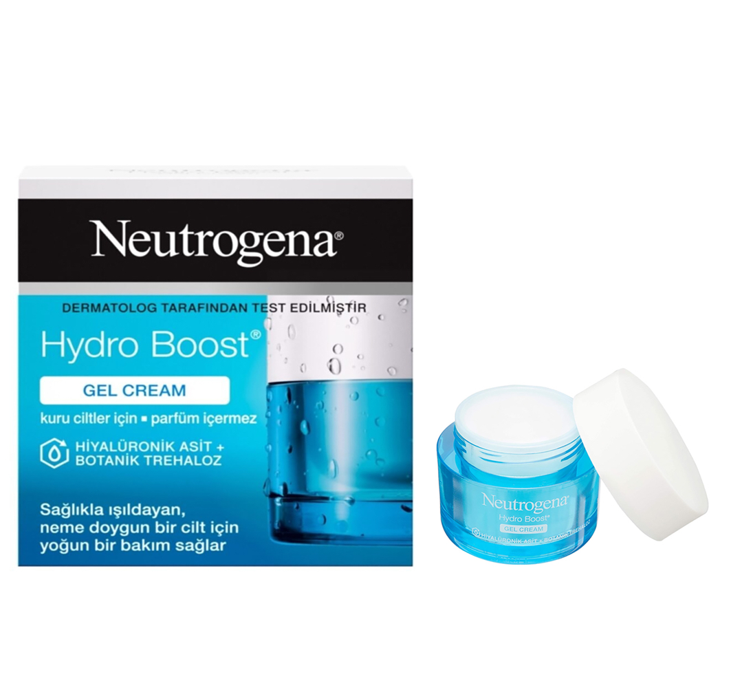 ژل کرم آبرسان صورت مدل Hydra Boost حجم 50میل روز  نوتروژینا