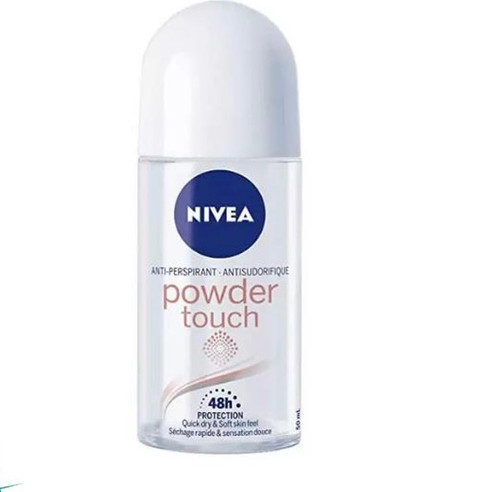 مام رول ضد تعریق زنانه پاودر تاچ نیوآNİVEA مدل Powder Touch حجم 50 میل